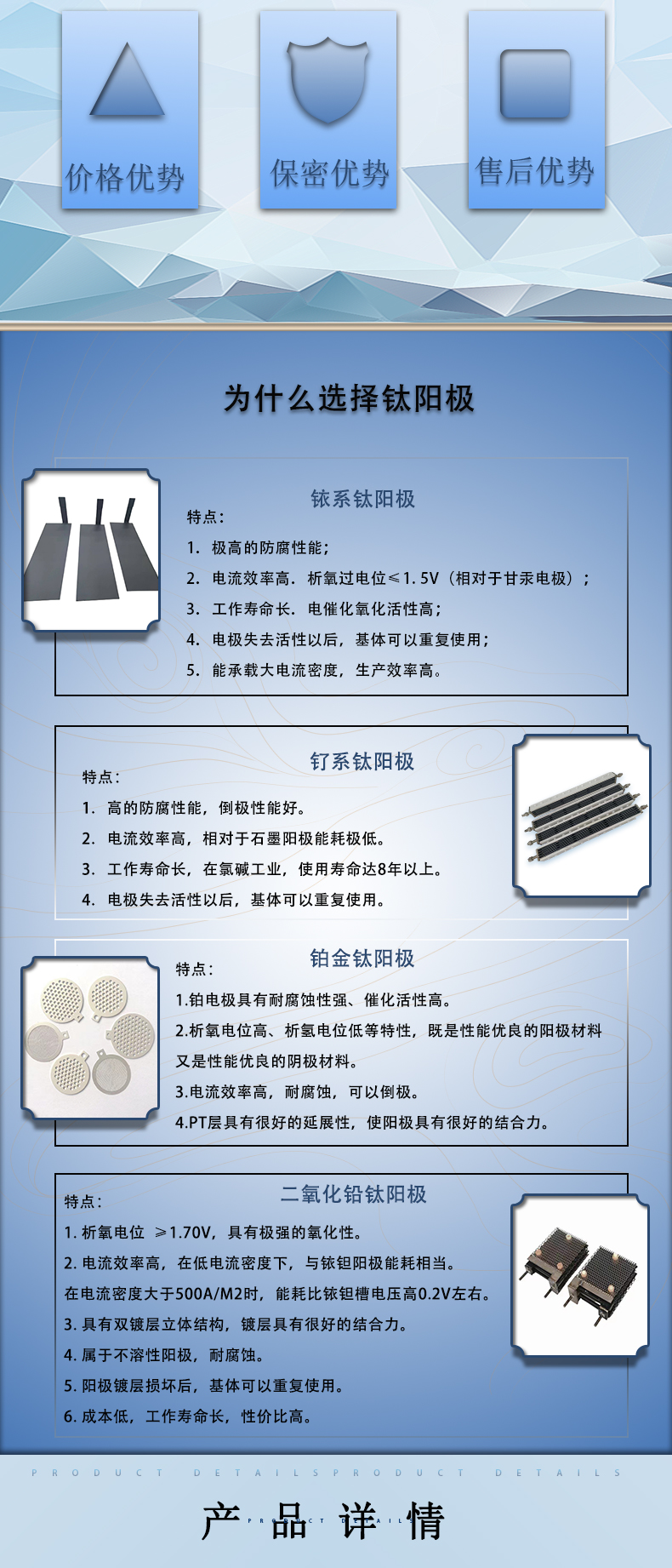 循环水吸垢用阳极组(图2)